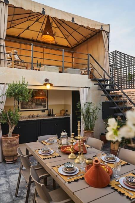 Riad Miloud En Exclusivite 10 P Au Coeur De La Medina 마라케시 외부 사진
