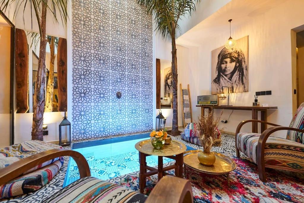 Riad Miloud En Exclusivite 10 P Au Coeur De La Medina 마라케시 외부 사진